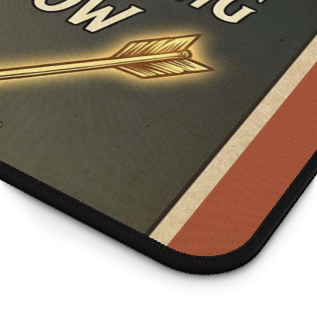 Desk Mat — "Never Let the Odds" Motivational Gaming Desk Mat