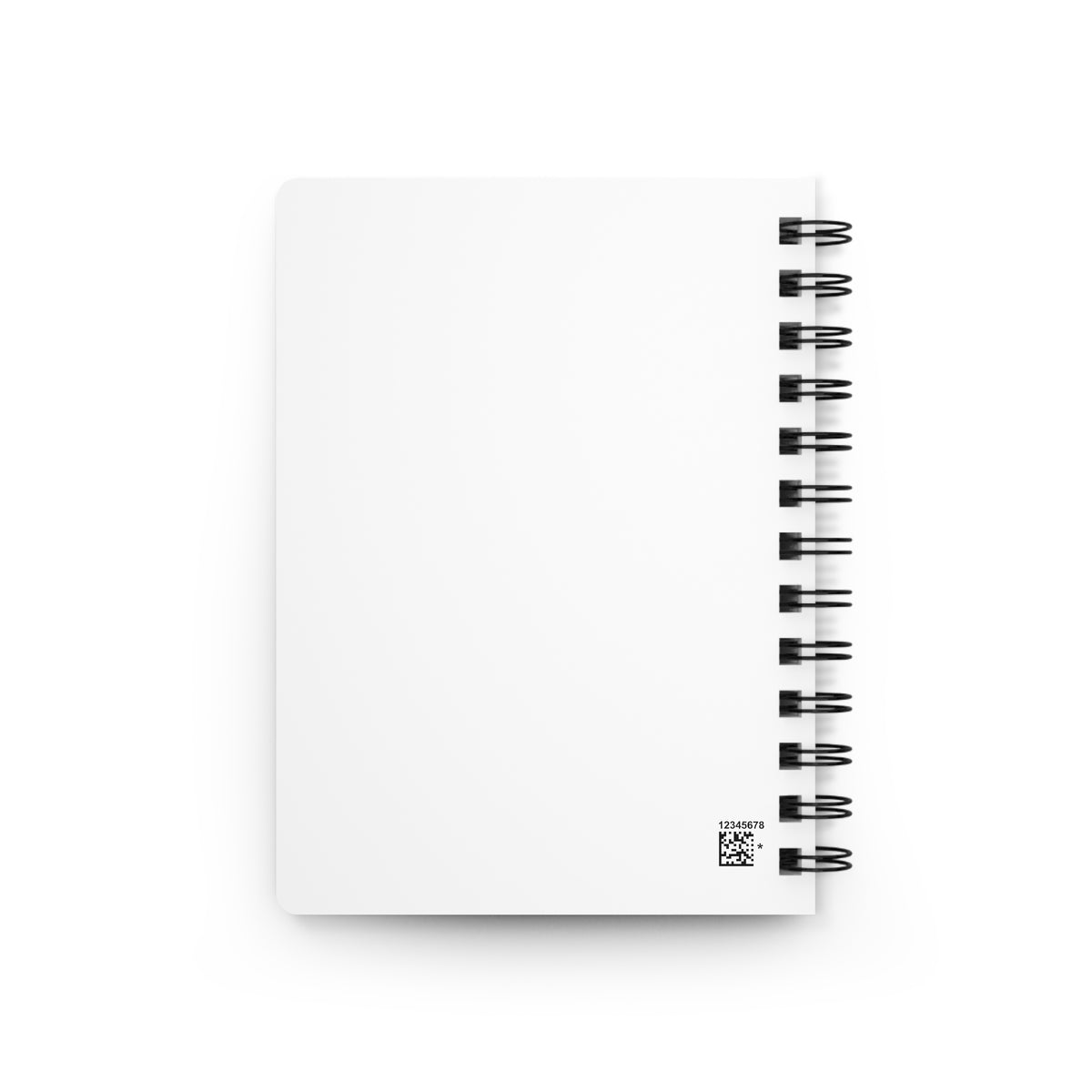 Spiral Journal — Vintage Clock "The Only Time You Run Out of Chances" Motivational Notebook
