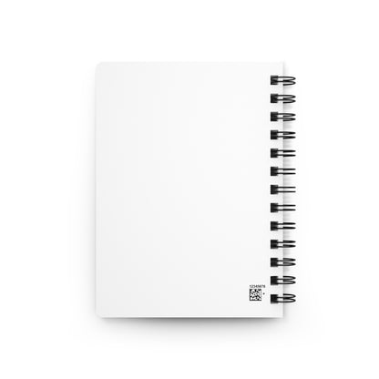 Spiral Journal — Vintage Clock "The Only Time You Run Out of Chances" Motivational Notebook