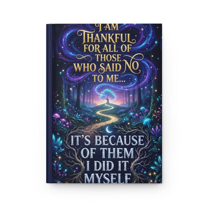 Inspirational Hardcover Journal — "I Am Thankful For All Of Those Who Said No To Me... It's Because Of Them I Did It Myself" — Lined [...]