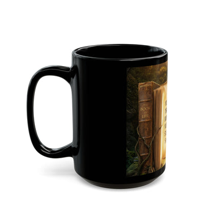 Motivational Book Quote Coffee Mug — "You Can't Get Through the Book of Life..." (11oz/15oz)