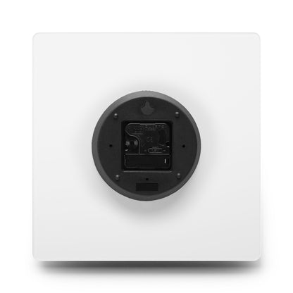 Acrylic Wall Clock — “Mistakes Are Proof You’re Trying” Motivational Wall Clock