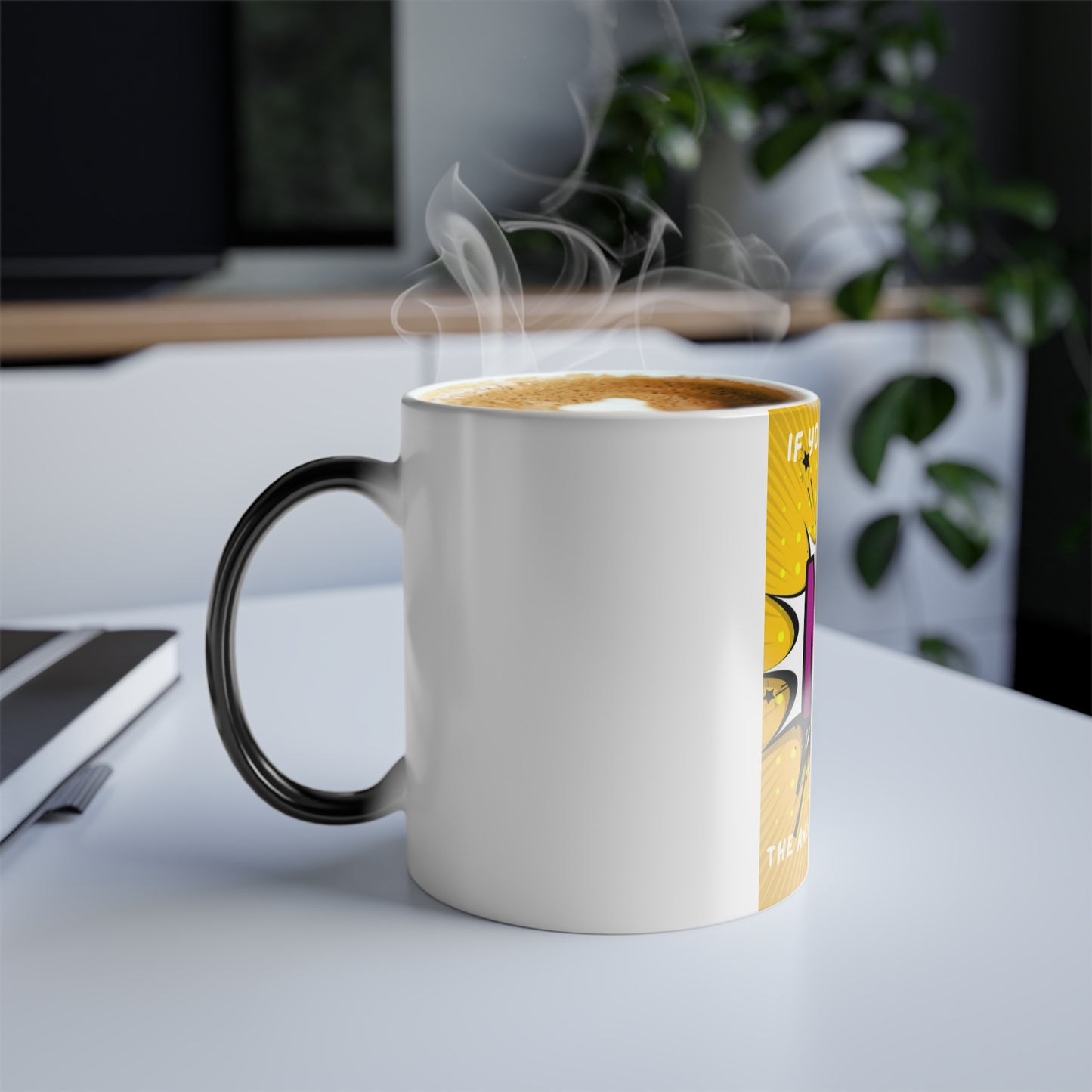 Color-Changing Mug — If You Don't Ask The Answer Will Always Be No (11 oz)