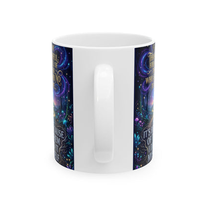Inspirational Ceramic Mug — "I Am Thankful For All Those Who Said No to Me..."