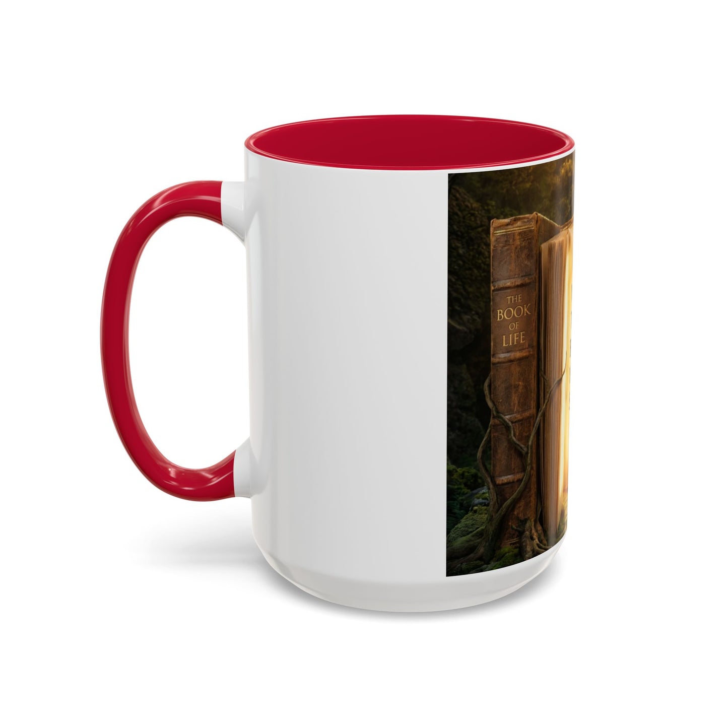 Inspirational Book Quote Mug — "You Can't Get Through the Book of Life if You're Always Stuck on the Same Page" (11oz/15oz)
