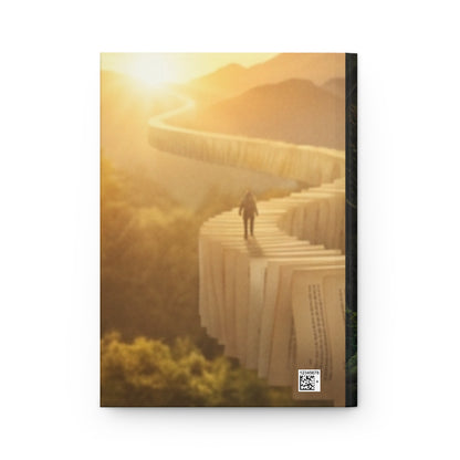 Inspirational Hardcover Journal — “You Can’t Get Through the Book of Life if You’re Always Stuck on the Same Page”