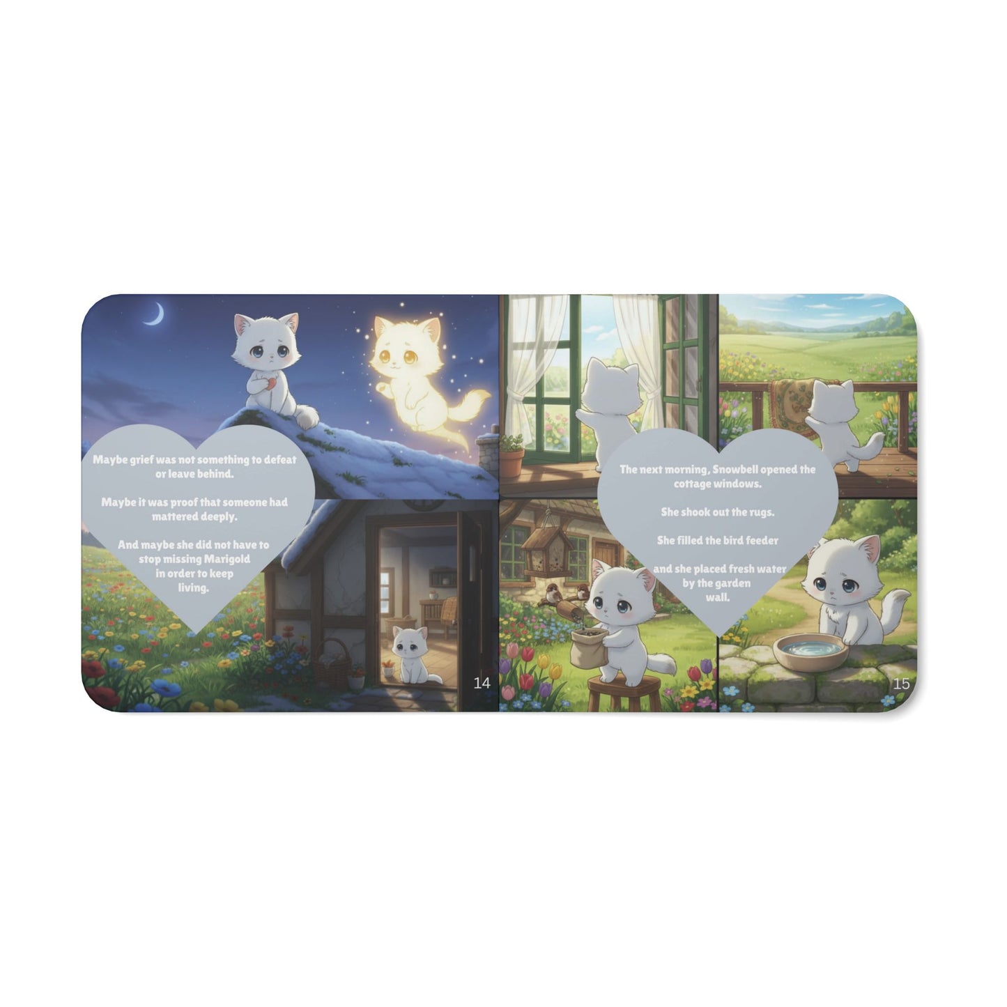 Snowbell: The Space Between Seasons — Kitten Board Book