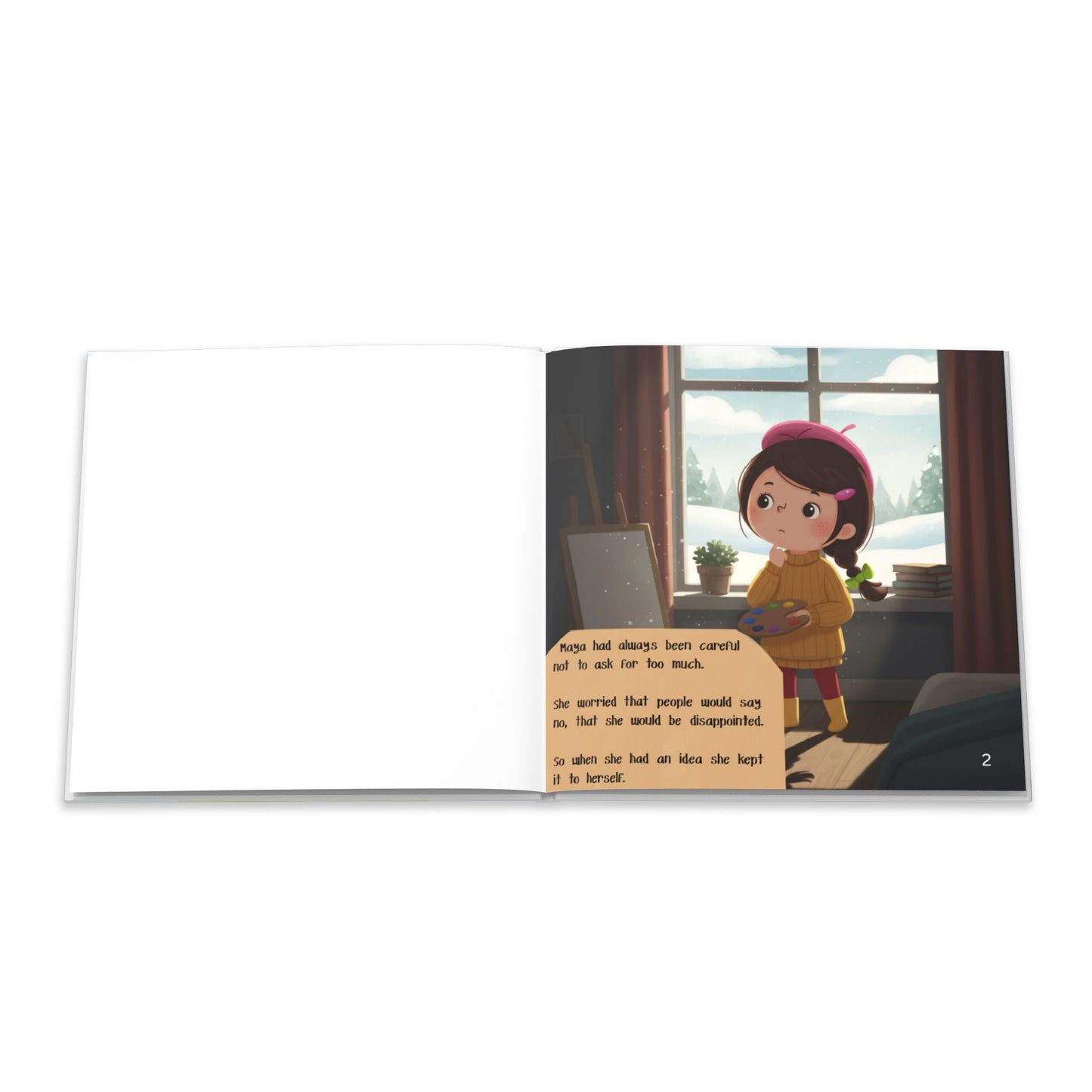 Children’s Hardcover Book — “The Courage to Ask”