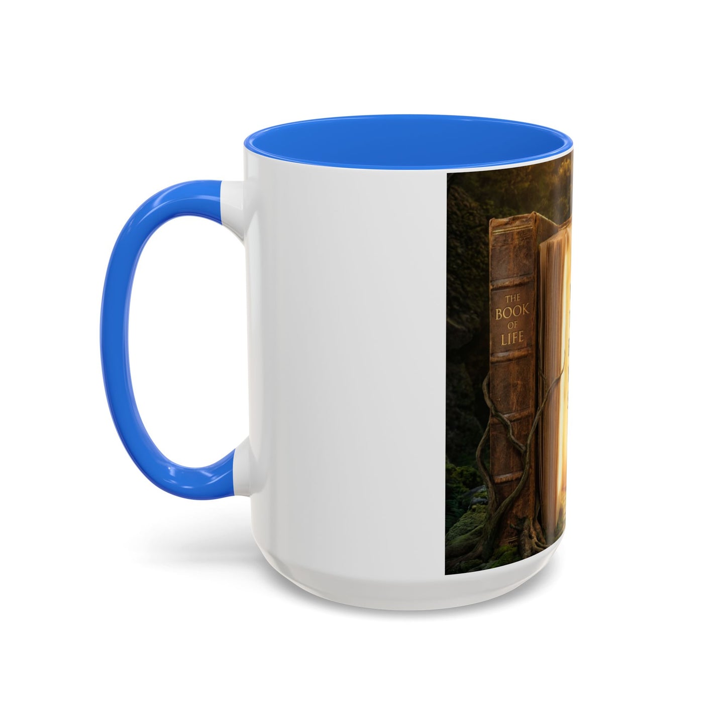 Inspirational Book Quote Mug — "You Can't Get Through the Book of Life if You're Always Stuck on the Same Page" (11oz/15oz)