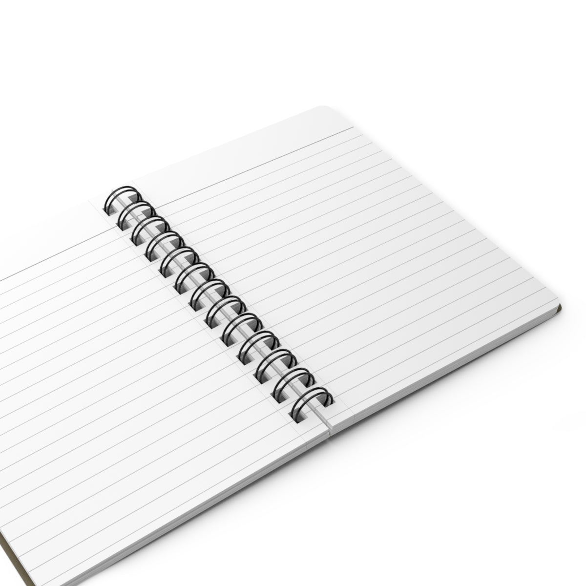 Inspirational Floral Journal — "Never Let the Odds…In Your Heart" Spiral Notebook