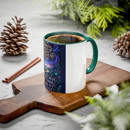 Inspirational Quote Mug — "I Am Thankful For All Of Those Who Said No To Me..." (11oz/15oz)