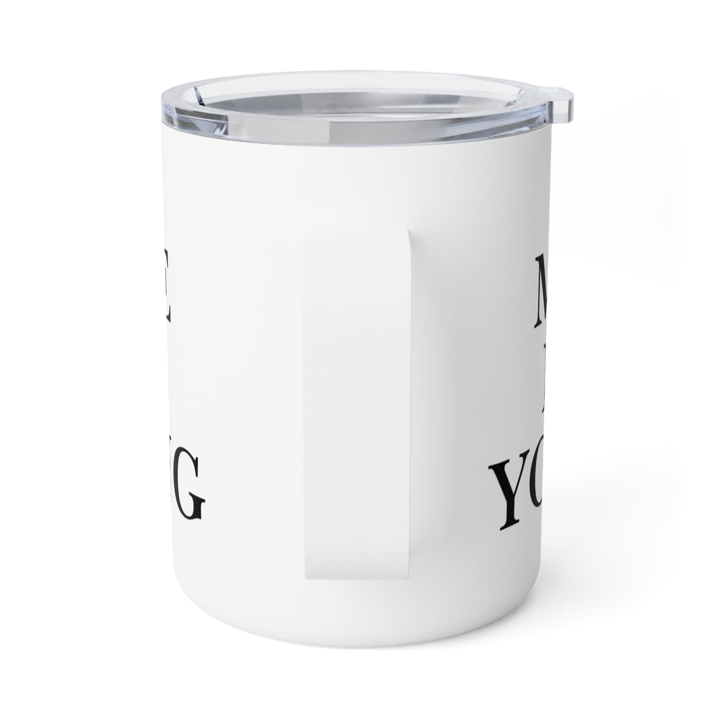 Motivational 10oz Insulated Coffee Mug — “Mistakes Are Proof That You Are Trying”
