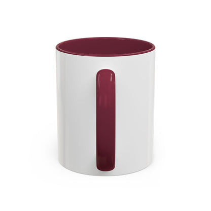Inspirational Quote Color Accent Mug — Motivational Daily Reminder (11oz)