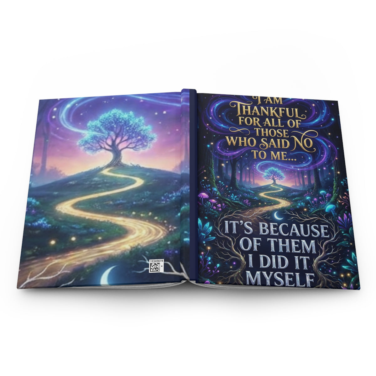 Inspirational Hardcover Journal — "I Am Thankful For All Of Those Who Said No To Me... It's Because Of Them I Did It Myself" — Lined [...]