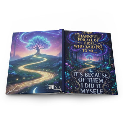 Inspirational Hardcover Journal — "I Am Thankful For All Of Those Who Said No To Me... It's Because Of Them I Did It Myself" — Lined [...]