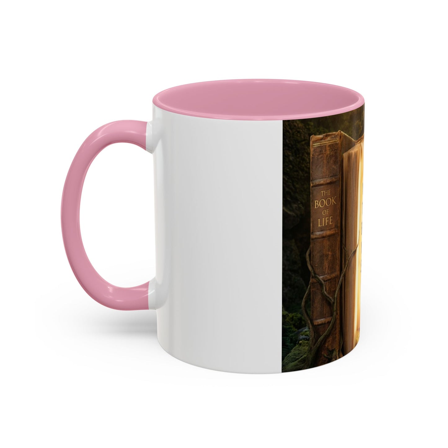 Inspirational Book Quote Mug — "You Can't Get Through the Book of Life if You're Always Stuck on the Same Page" (11oz/15oz)