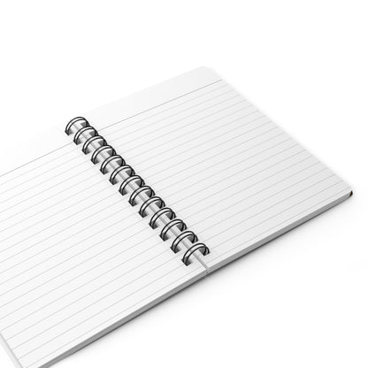 Spiral Journal — Motivational Adventure Notebook with 'You Can't Get Through the Book of Life...' Quote