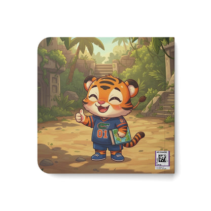 Board Book — The Page That Wouldn't Turn: Toddler Tiger Story about Regret & Second Chances