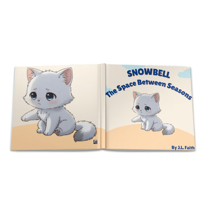 Hardcover Book — "Snowbell: The Space Between Seasons" Children's Book