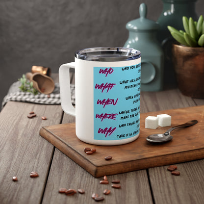 Inspirational Quote 10oz Insulated Coffee Mug — Encouragement Design
